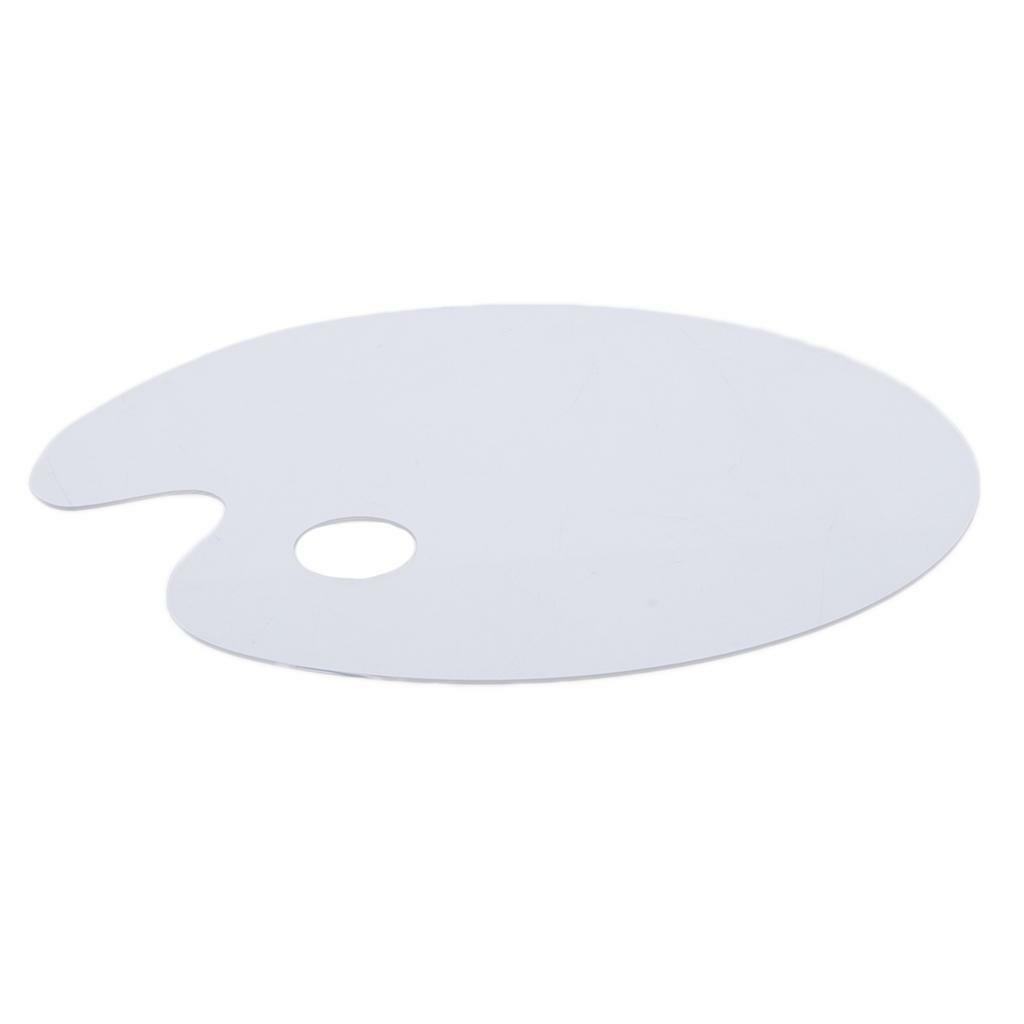 Clear Acrylic Artist Paint Mixing Palette Tray Makes Cleanup Kids Easy Painting