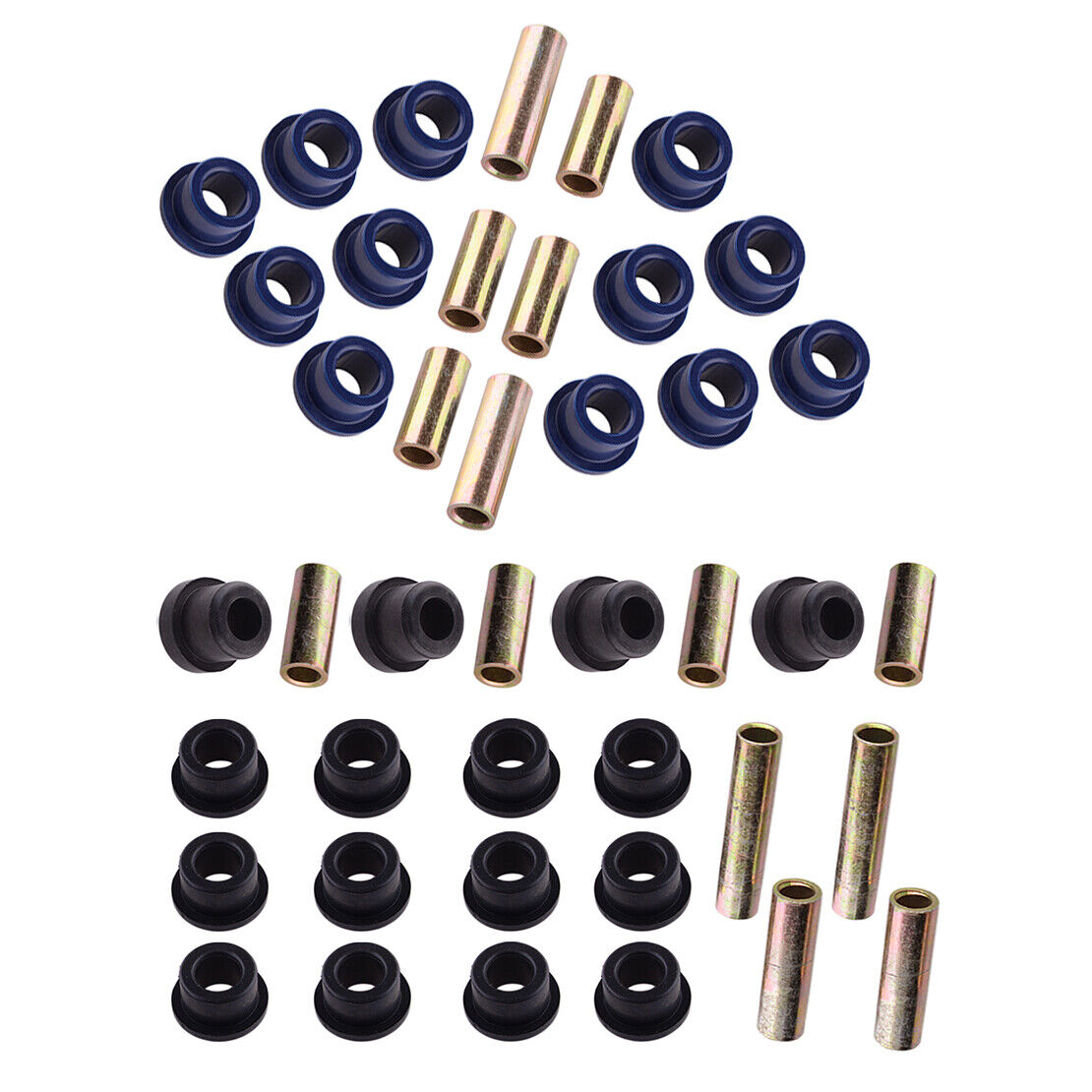 fit for Club Car DS Bushing Sets Front Rear Leaf Spring & Upper A Arm Suspension