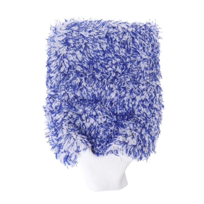 Car Care Glove Plush Soft Microfibre Wash Mitt Microfiber Car Cleaning Detailing