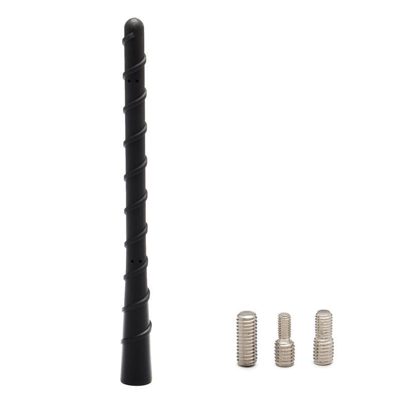 Removable Spiral Stubby Auto Truck Antenna for F150 RAM-Vehicles with 3 Screws