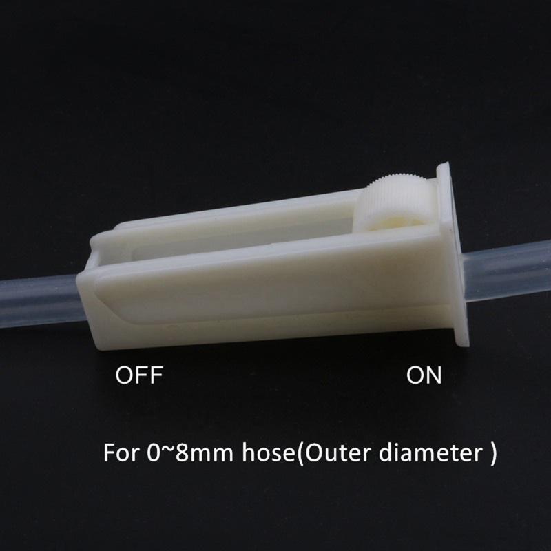 Plastic Tube Clamp Adjustable Flow Control Siphon Hose Shut Off Clamps