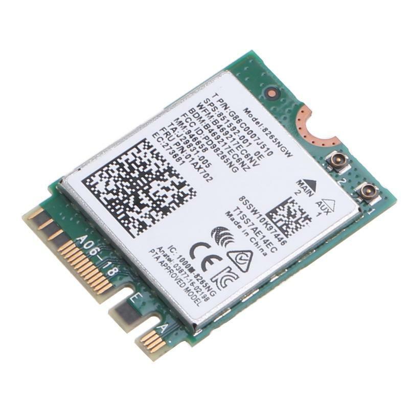 8265NGW NGFF M.2 22x30 Wireless AC Card WiFi Desktop Kit 2.4/5G 802.11ac Adapter