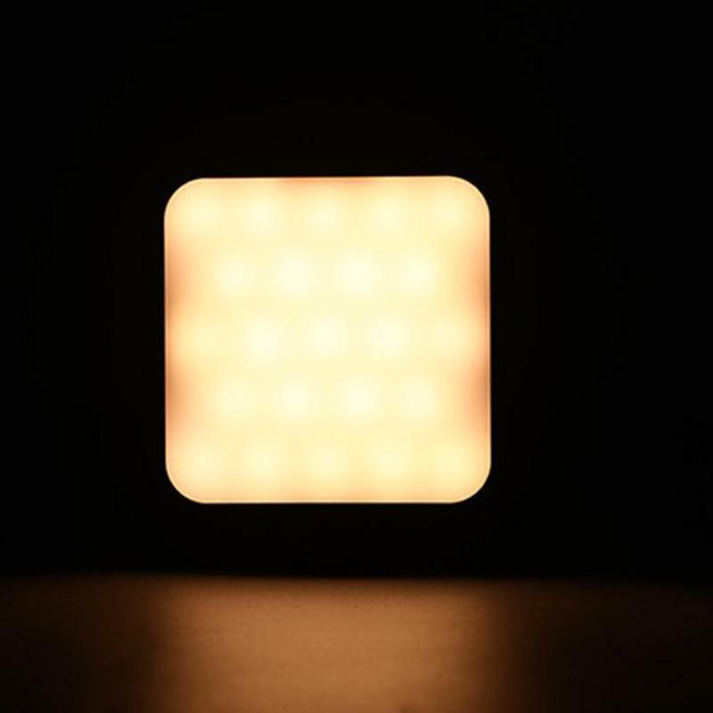 RGB Smart LED Video Light Built-in 2000mh Battery 64 LED Beads Floodlights
