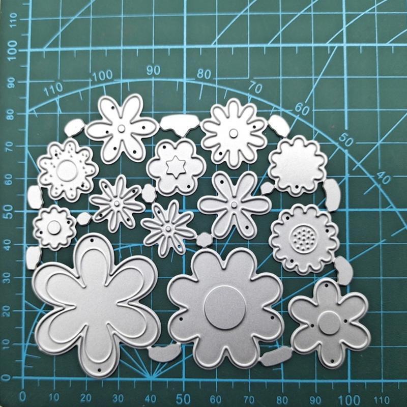 Flowers Plants Metal Die Cuts Multiple Styles Flowers Embossing Mould Template