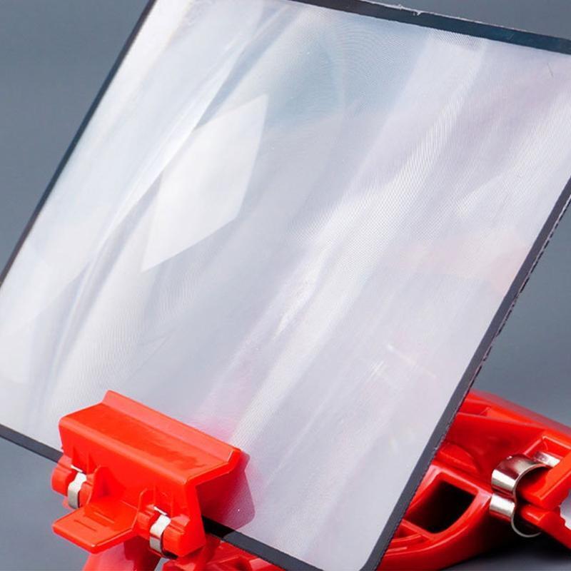 Screen Magnifier Smartphone Magnifier Screen Enlarger 3X Clip Type for Live
