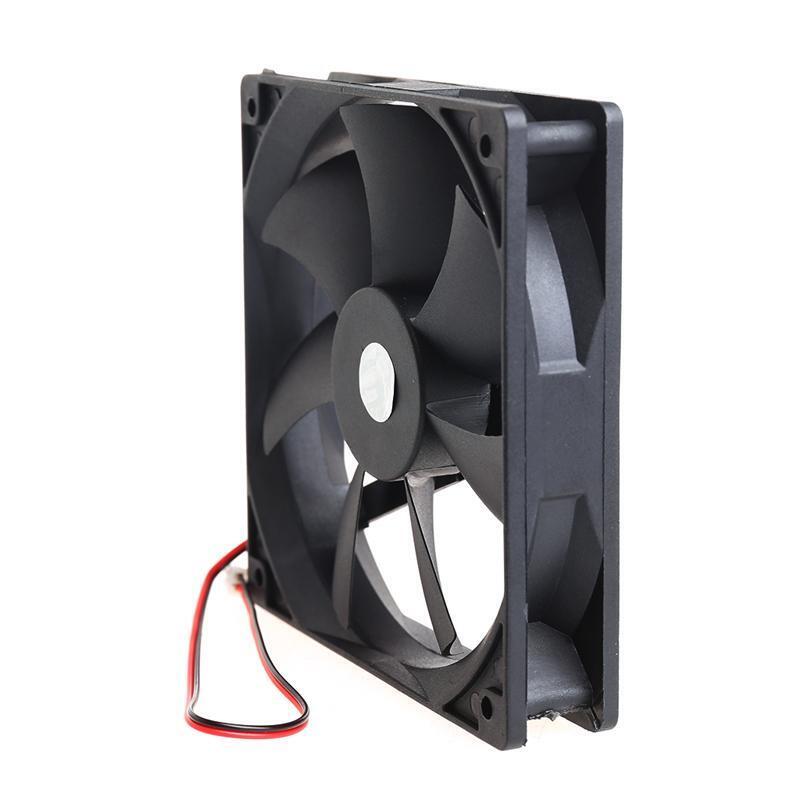 12V DC Brushless High Speed Cooling Fan 12x12x2.5cm 2Pin 2wire Connector Cooler