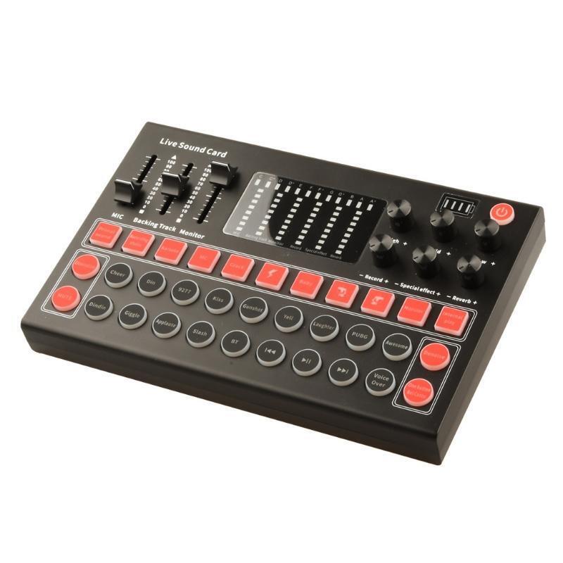 Microphone Sound Mixer Sound Card Audio Mixing M9 Sound Card Console Amplifier