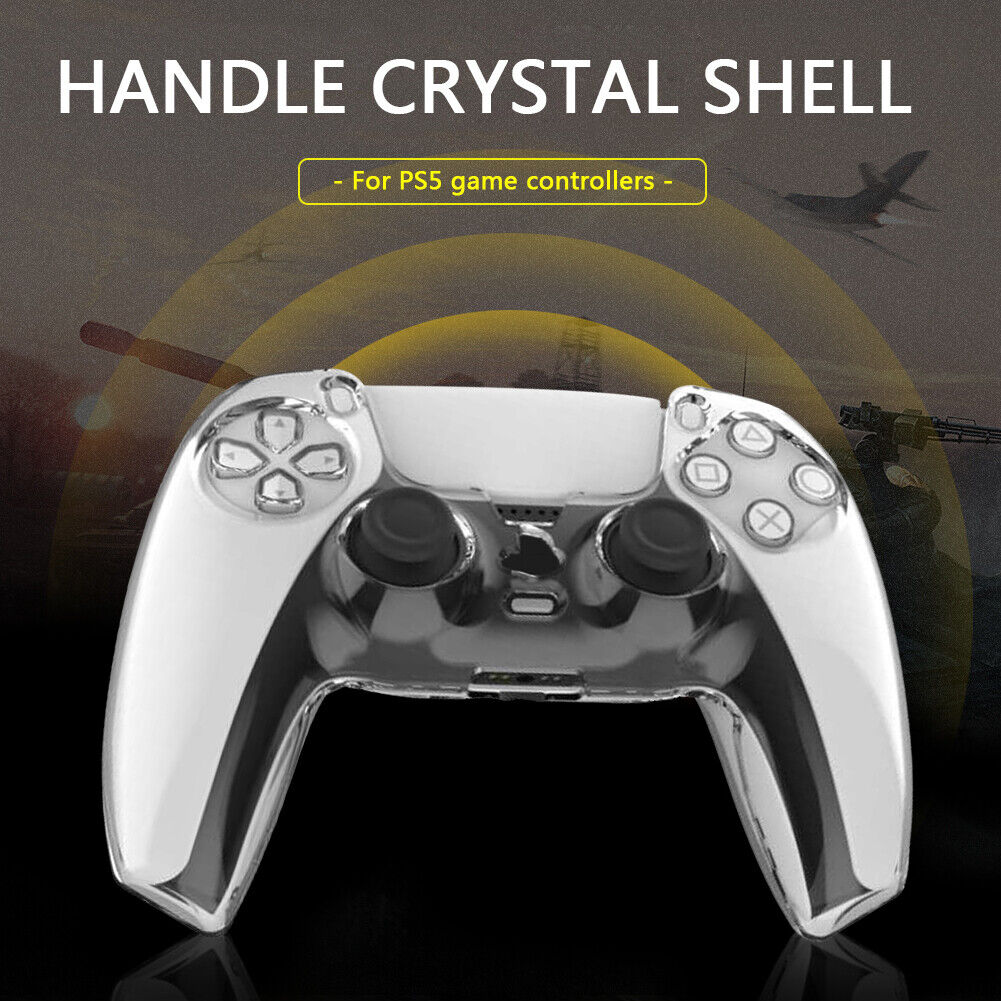 Transparent Gamepad Case Shell for PS5 Controller Joystick Protective Cover