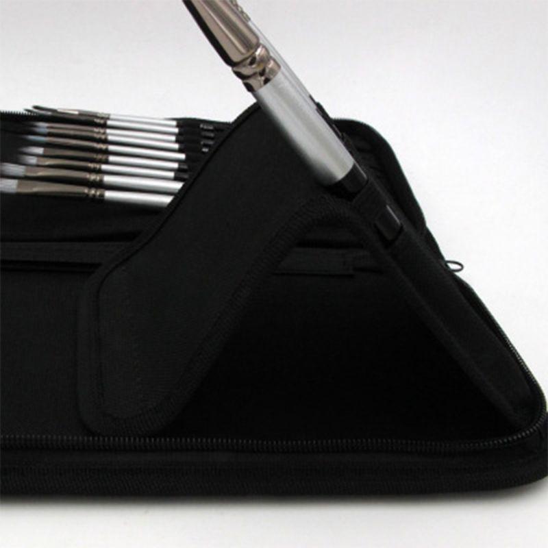 15pcs Professional Oil Paint Brush with Palette Scraper for Watercolor Painting