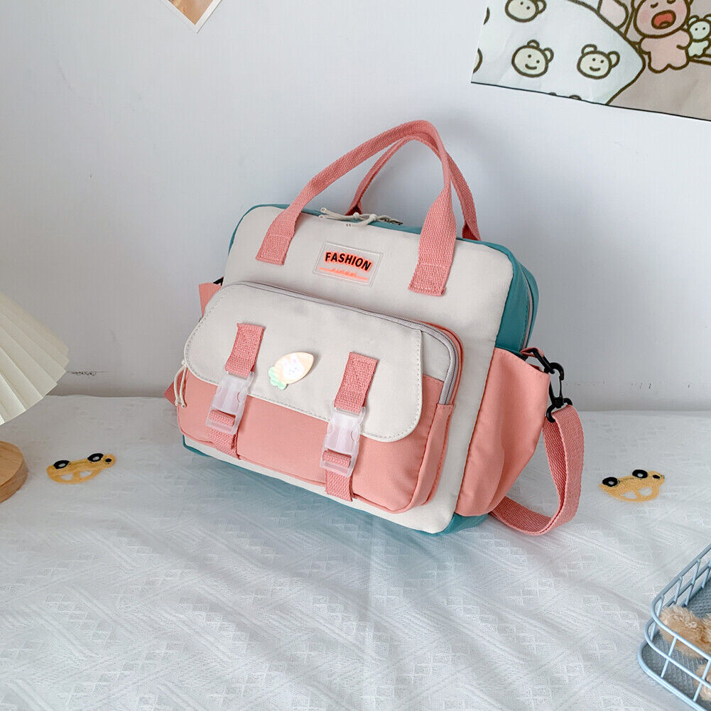Backpack Schoolbag Cute Teenager Girls Travel Shoulder Bag (Watermelon Red)
