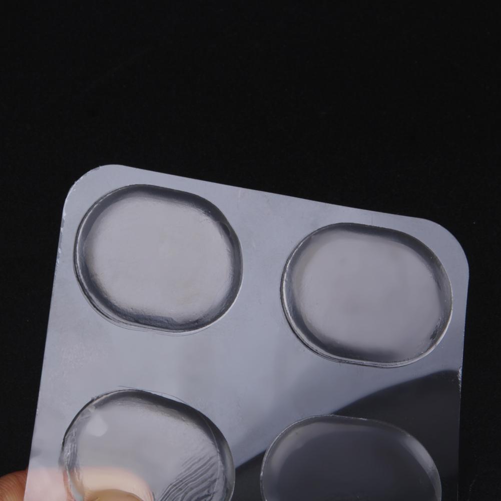 6pcs/set Silicon Gel Snare Drum Mute Pads Transparent Drum Damper Mufflers