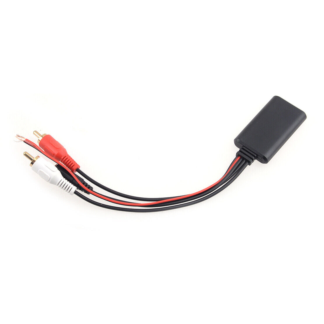 1.5M Car 2RCA Bluetooth 5.0 Wireless Connection Adapter AUX Music Mic Phone New
