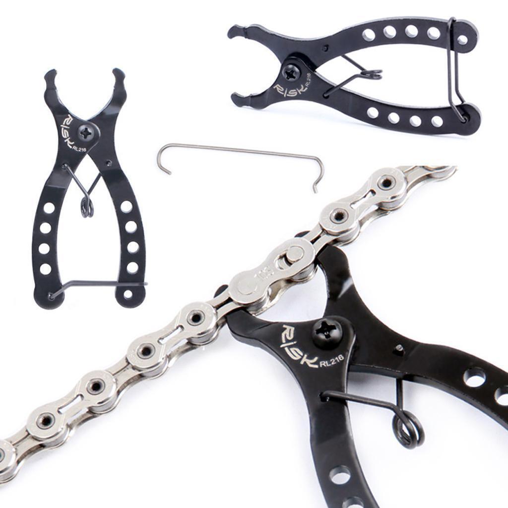 Steel Portable Bike Chain Pliers Bicycle Master Link Removal Closer Remover Hook