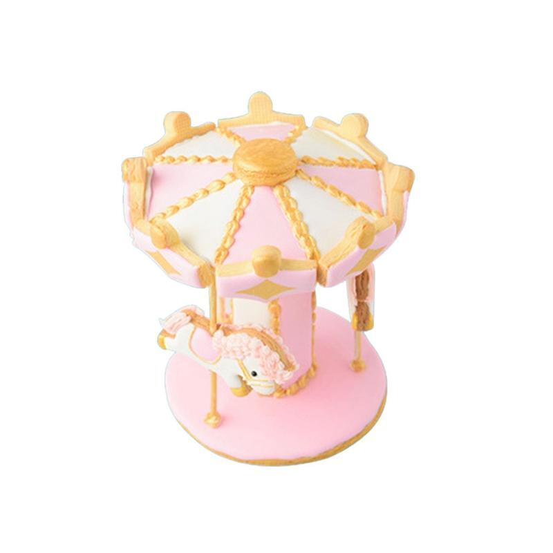 6pcs/set Carousel Cookie Cutter Biscuit Molds Fondant Cake Decorating Tools