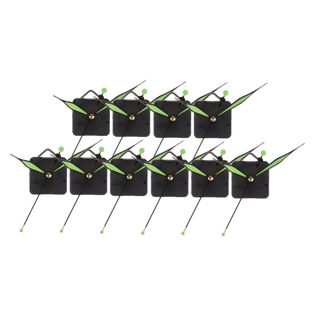 10Set Quartz Wall Clock Movement Repair Mechanism Wall Accessories for