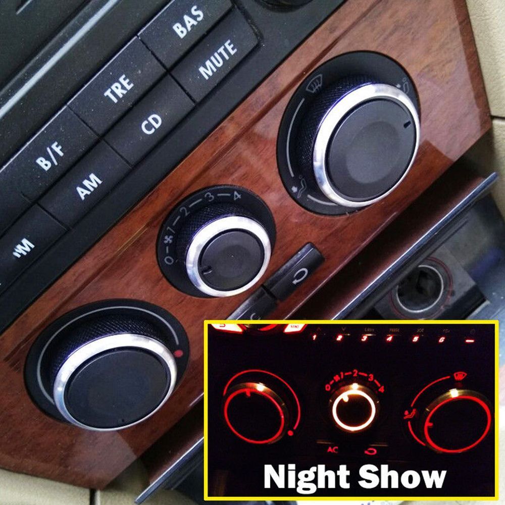 Control Switch Air Conditioning  Heater A/C Knob For VW Passat B5 Bora Golf MK4