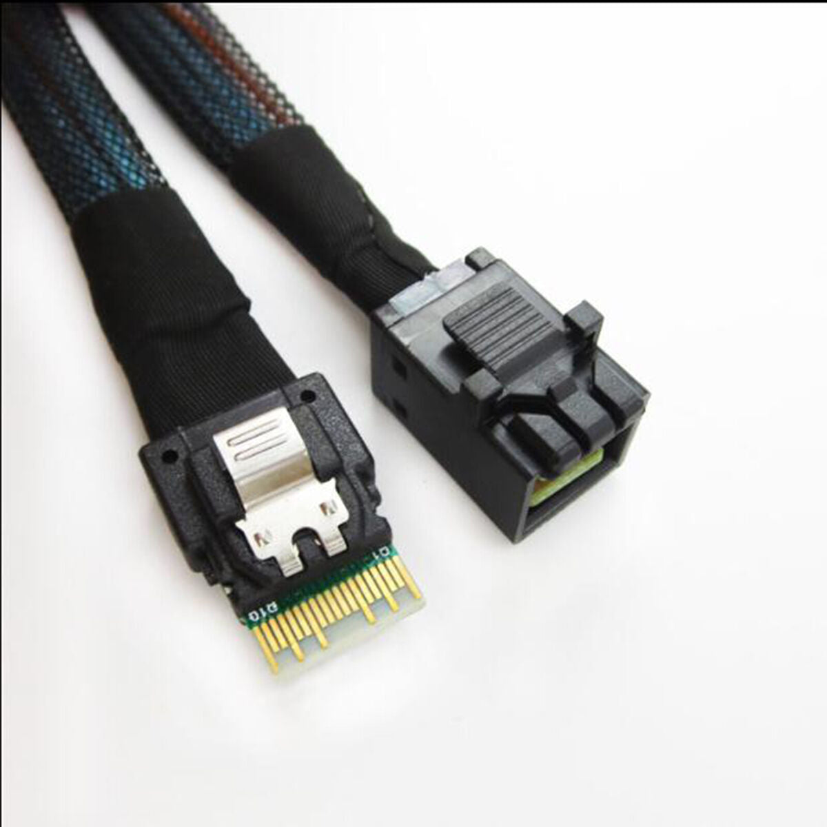 Data Cable SFF-8654 to SFF-8643 Transfer Wiring Adapter Cable SAS 4i to Mini HD
