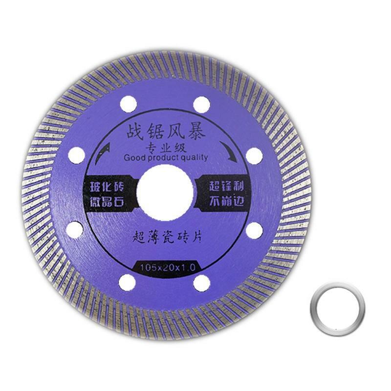 Diamond Ceramic Saw Blade Porcelain Tile Saw Marble Dry Cutting Purple