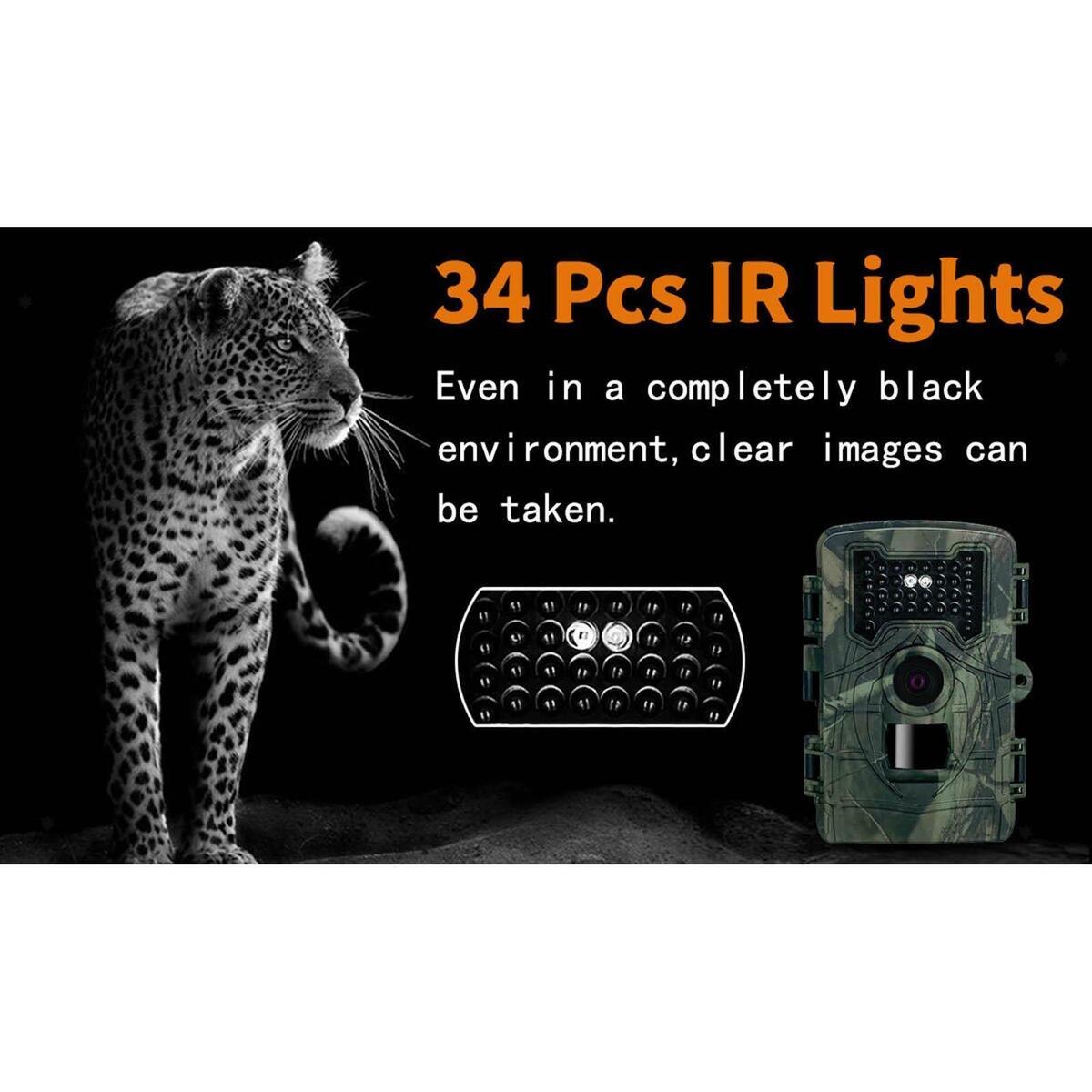 16MP Mini  Camera 120°  Angle 0.2S  for Wildlife Monitoring