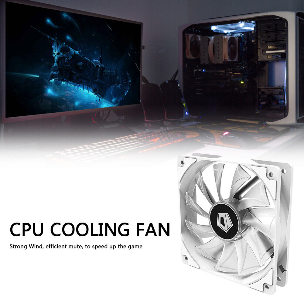 ID-COOLING XF-12025 120mm 4Pin Cooler Fan for PC Case CPU Water Cooling