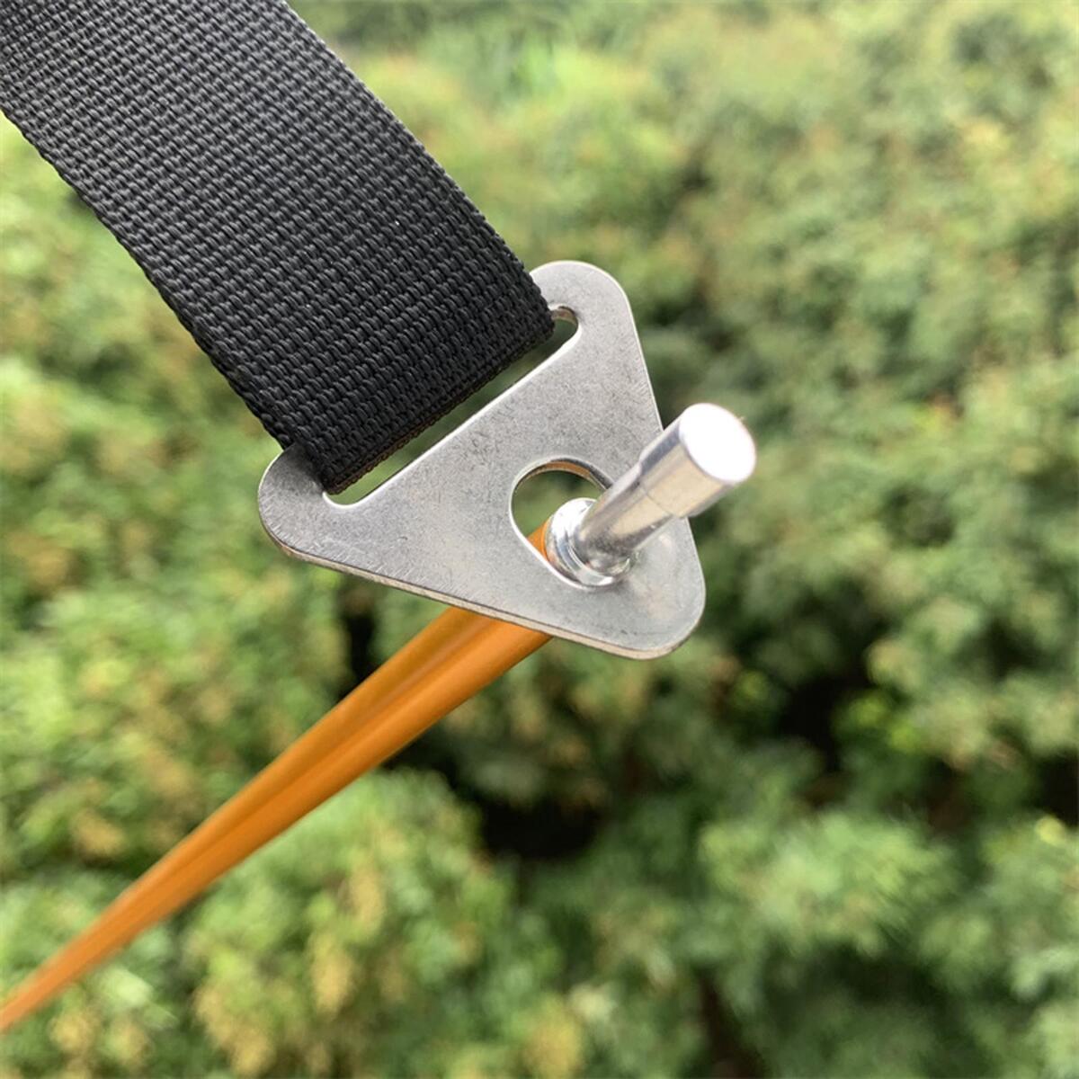 Cord Adjuster Tightener Sturdy Tent Tensioner Wind Buckle for Awning Hammock