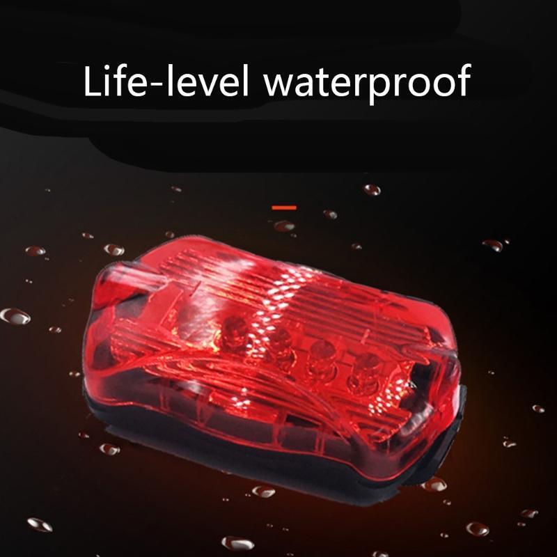 Hot Favorable LED Bicycle Flashlight Smart Bike Tail Light Auto On/Off Rea