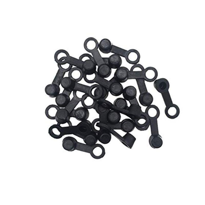 Brake Caliper Bleeder Screw Cap Grease 30pcs Valve Dust Nut Dome Protection Caps