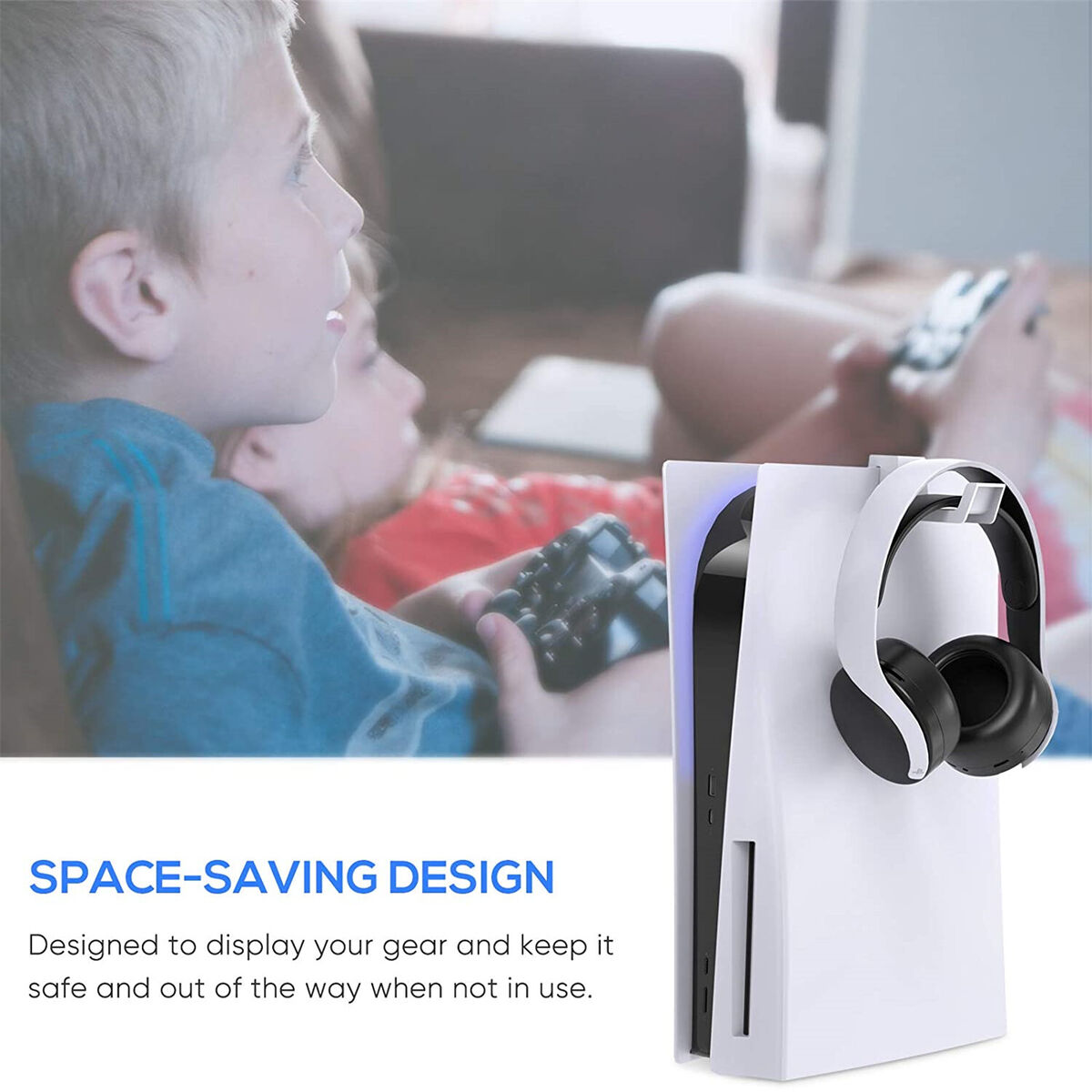Headphone Holder Stand Hook HangerFor Sony Playstation 5 PS5 Gaming Headset