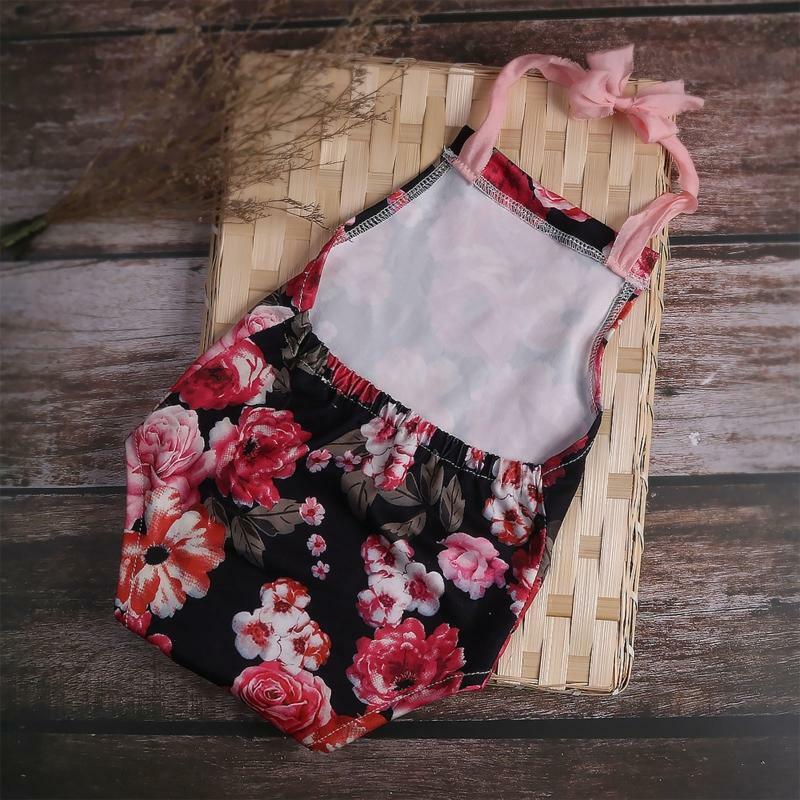 Baby Photography Props Printed Romper Clothes Outfits Bodysuit Jumpsuit Pajama