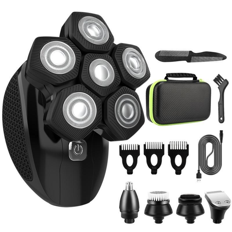 Face Razor 5 in 1 Electric Shavers Nose Ear Trimmer USB Electric Hair Clippers