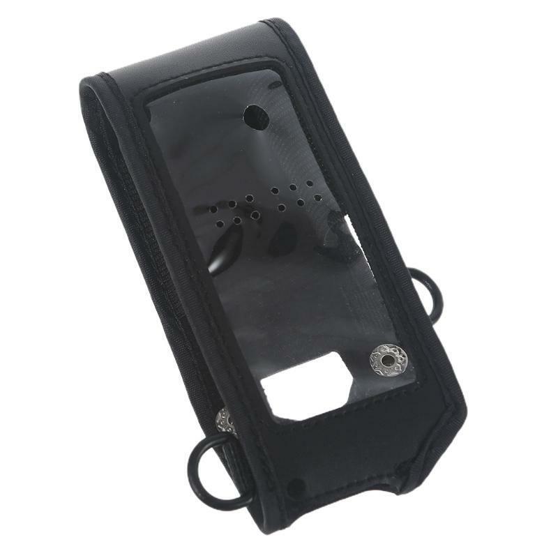 Leather Pouch Soft Case Replacement for Walkie Talkie ATD878UV AT-D878UV Plus