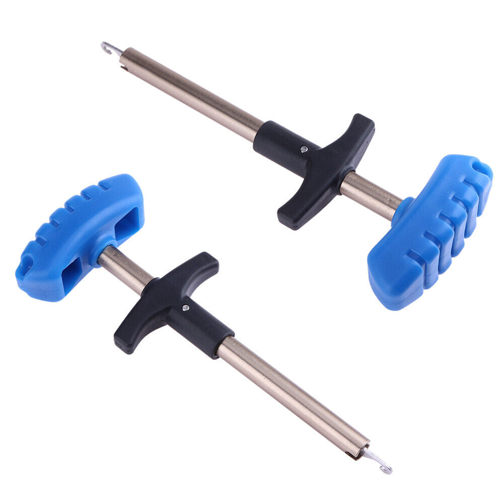 Small Size Fishing Lure Remover Fish Aluminum Tube Hook Detacher (Blue) -29
