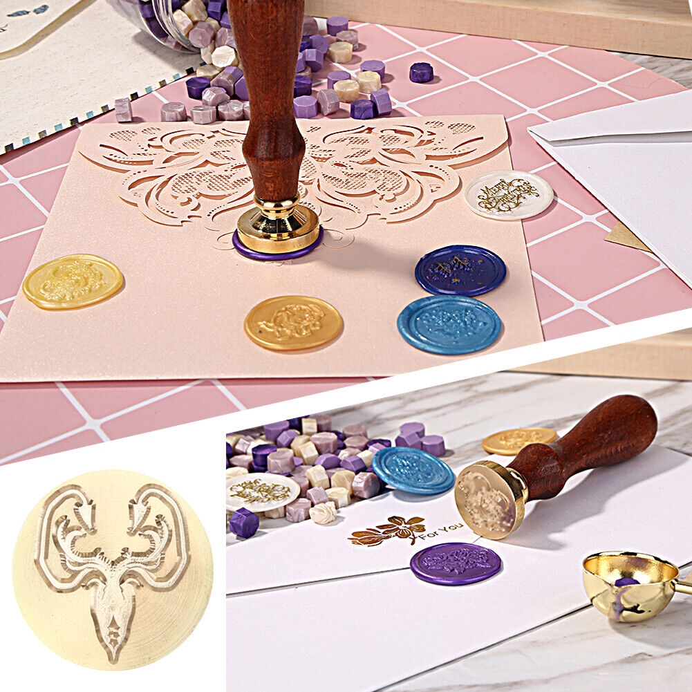 25mm Wax Seal Stamp Unreal World Sealing Wax Scrapbooking Stamp Head (H)