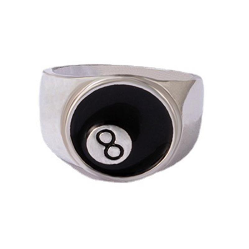 4PCS Yin Yang Band Rings Mid Finger Joint Rings Dainty Jewelry Present for Men