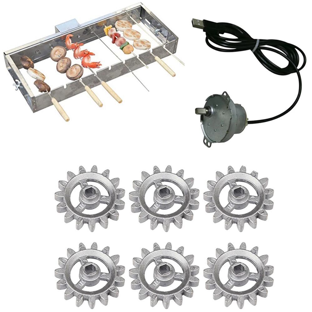 Electric Motor Gears Rotary Frame Grill Motor Barbecue Motor Roast Bracket