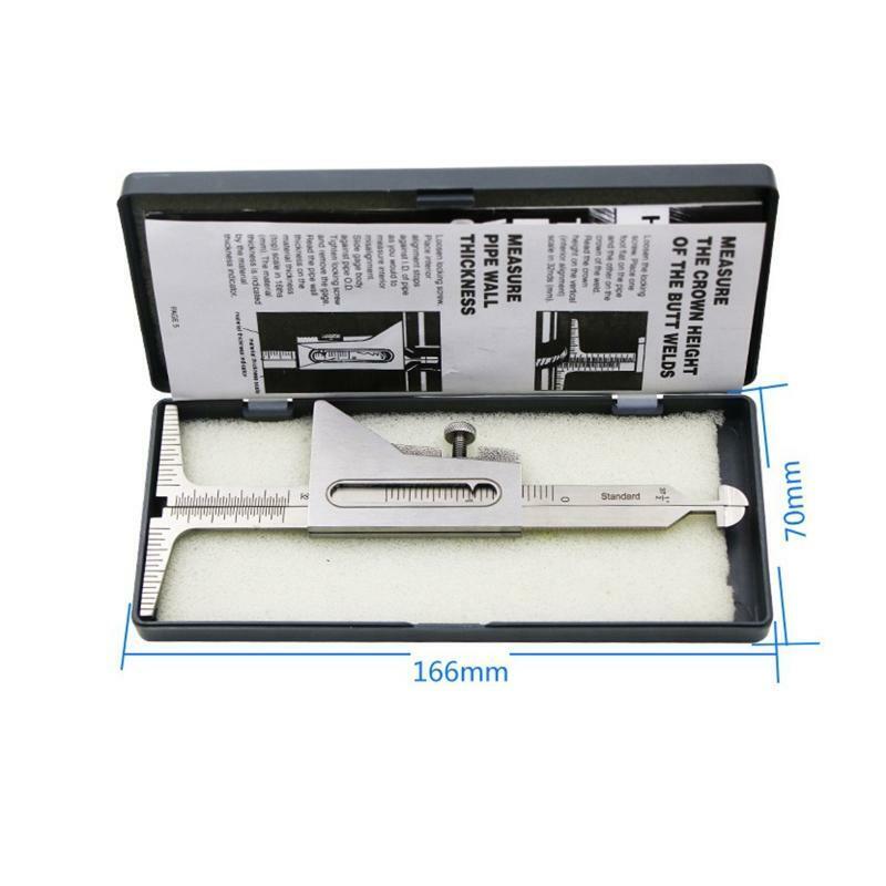 Stainless Steel Welding Pipe Gauge Welding Gauge Gage Test Ulnar Weld Internal