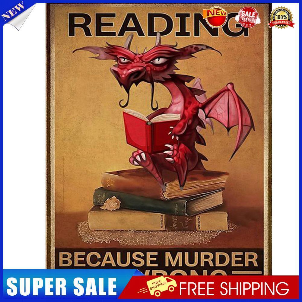 5D DIY Diamond Painting Dragon Books Full Square Drill Mosaic Picture Kit