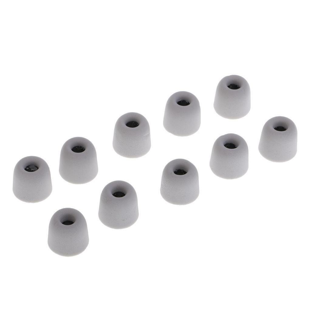 20 Pieces Earbud Memory Foam Ear Earplug  For  Headphone 4.5 mm