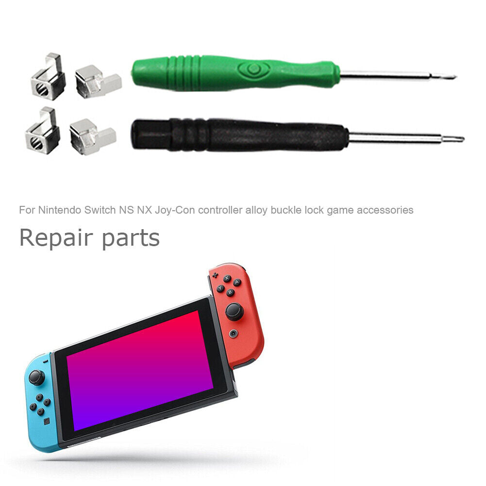 Metal Buckle Lock for Nintendo Switch Joy Con Controller Repair Spare Parts