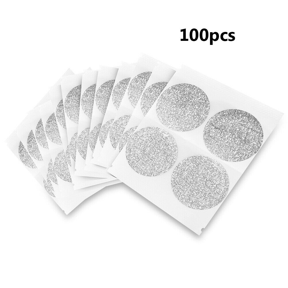 100x Capsule Self Adhesive Aluminum Foil Brewer Lid for Nespresso Coffee
