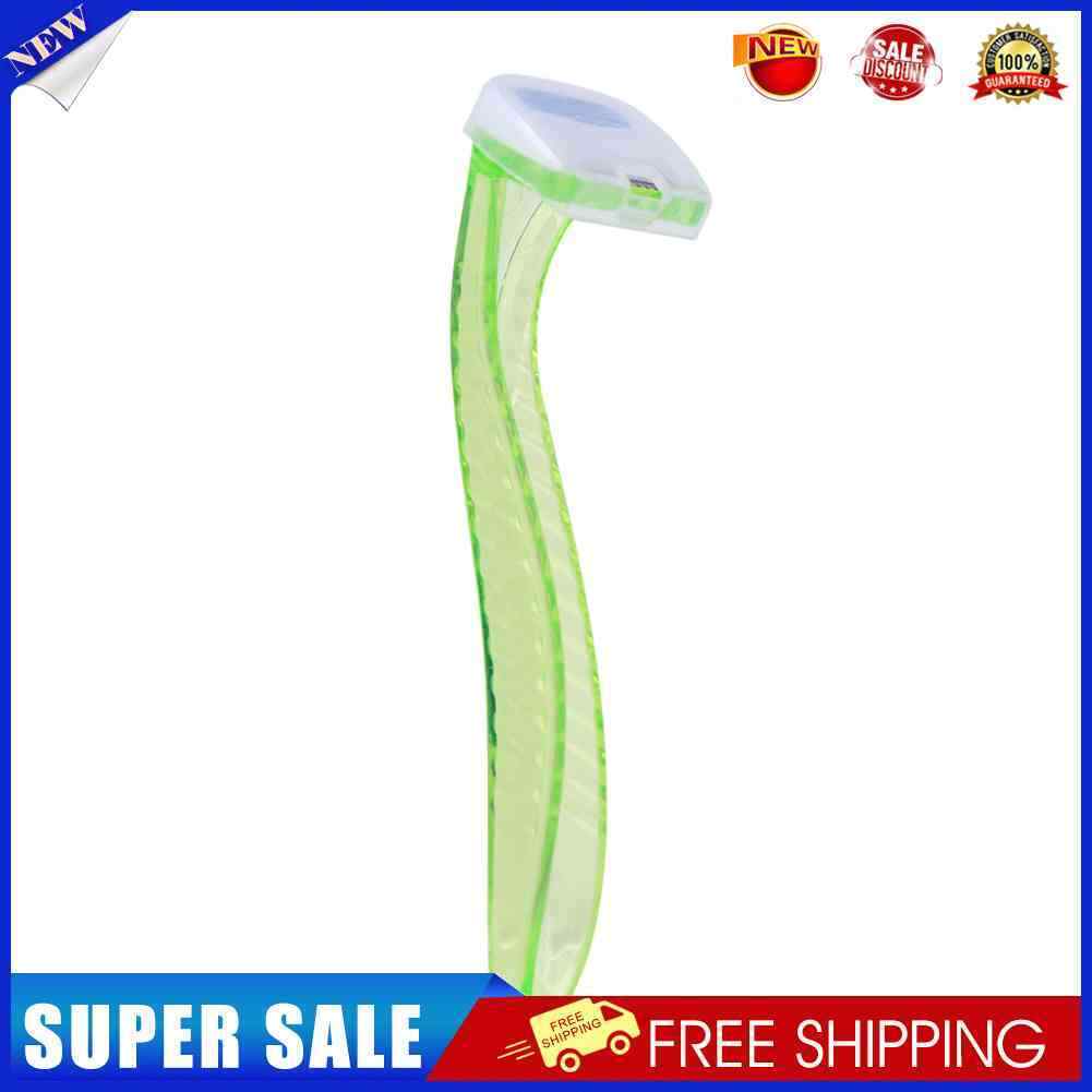 Portable Disposable Woman Bikini Hair Remover Razor Shaver Trimmer(Green)