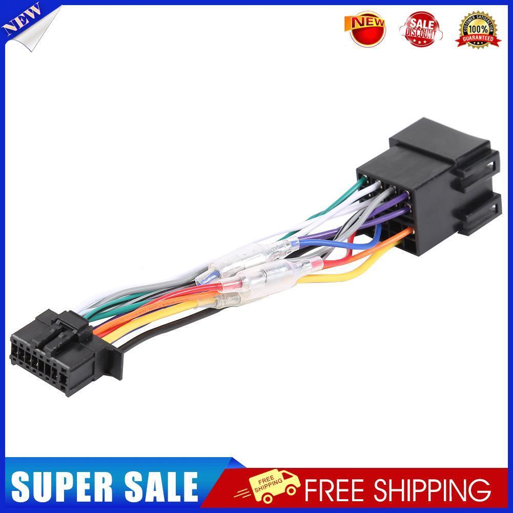 Car Stereo Radio ISO Wiring Harness Connector 16 Pin for Pioneer 2003-on