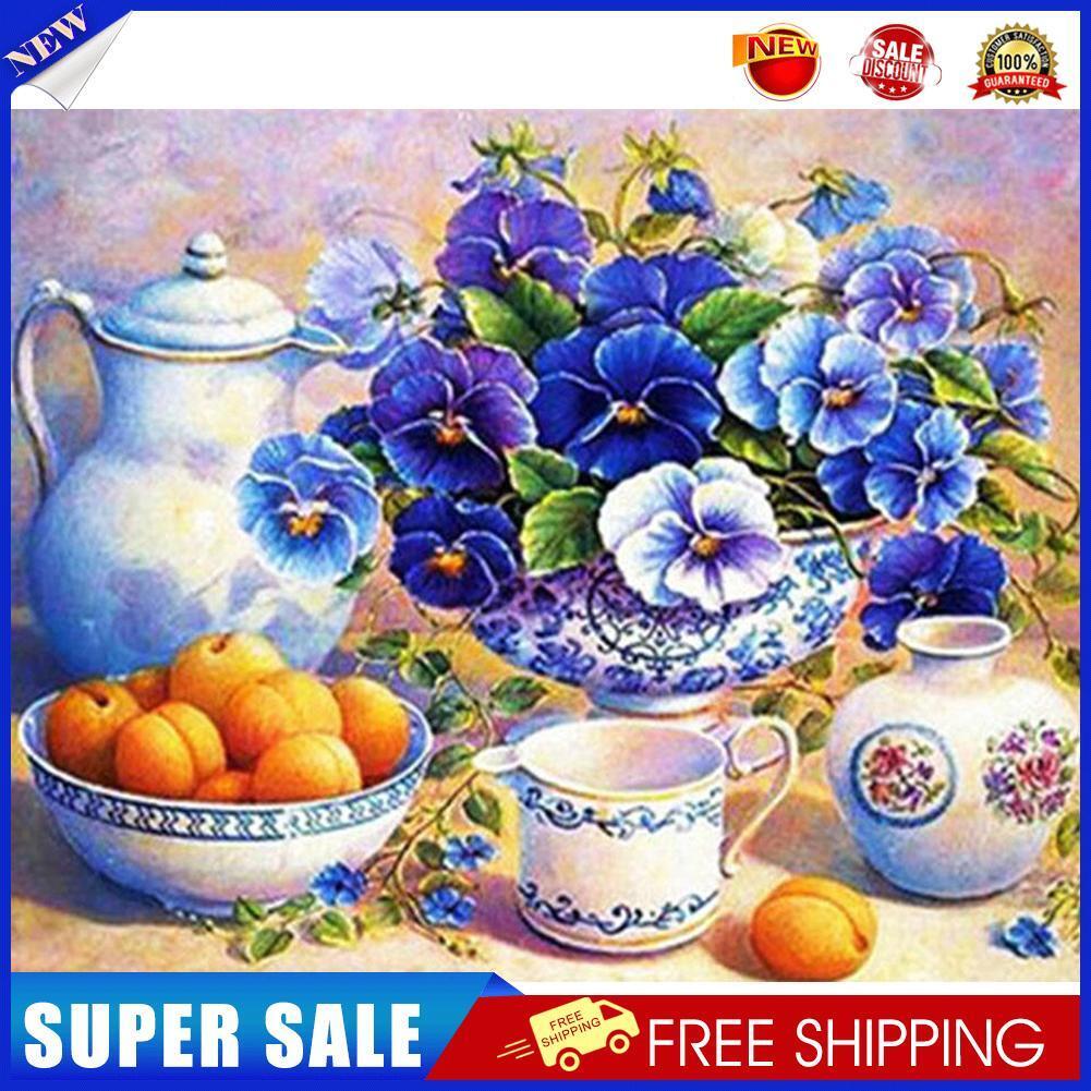 5D DIY Diamond Painting Table Fruit Flower Full Square Drill Wall (FF338)