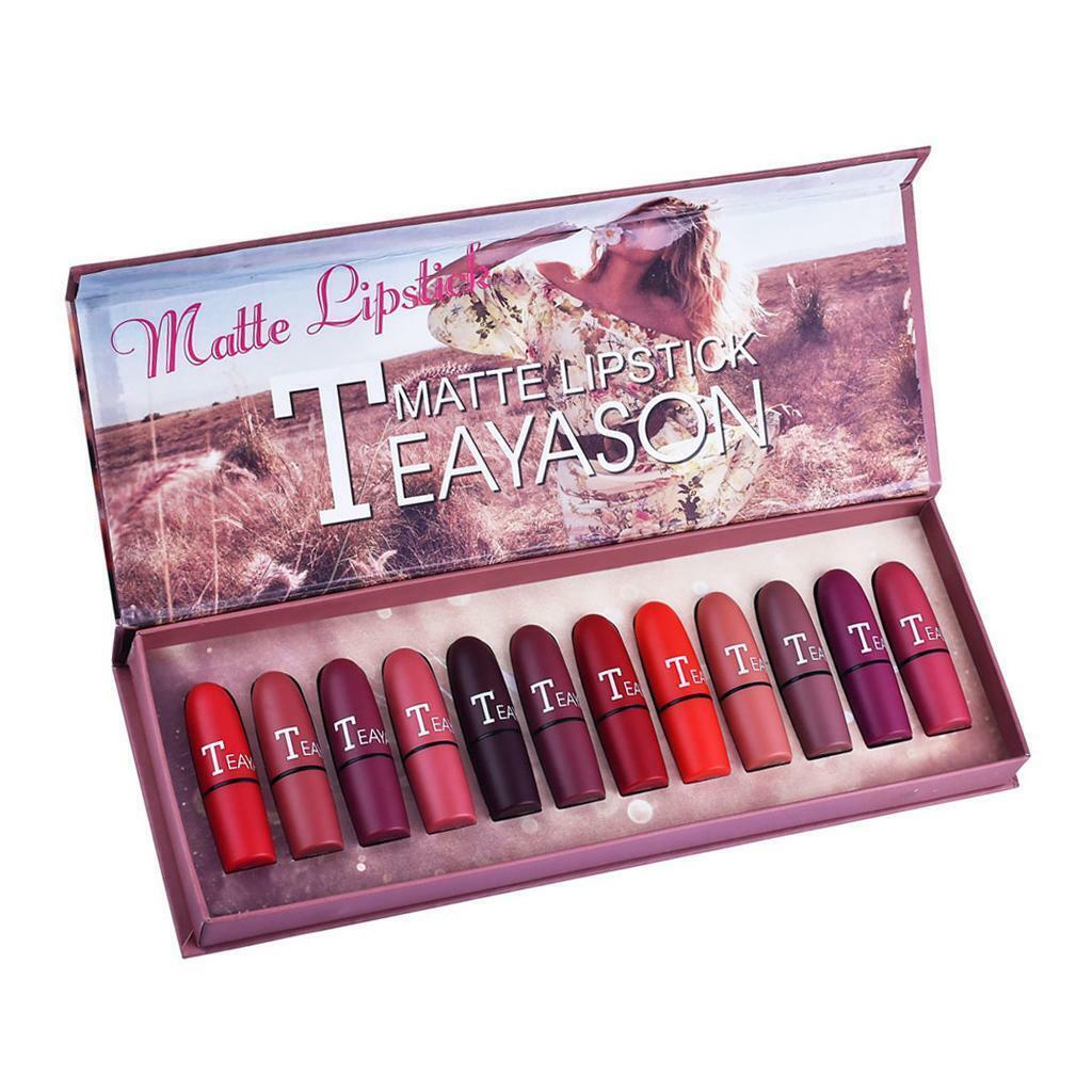 12x Matte   Set Waterproof Lasting  Beauty Cosmetics