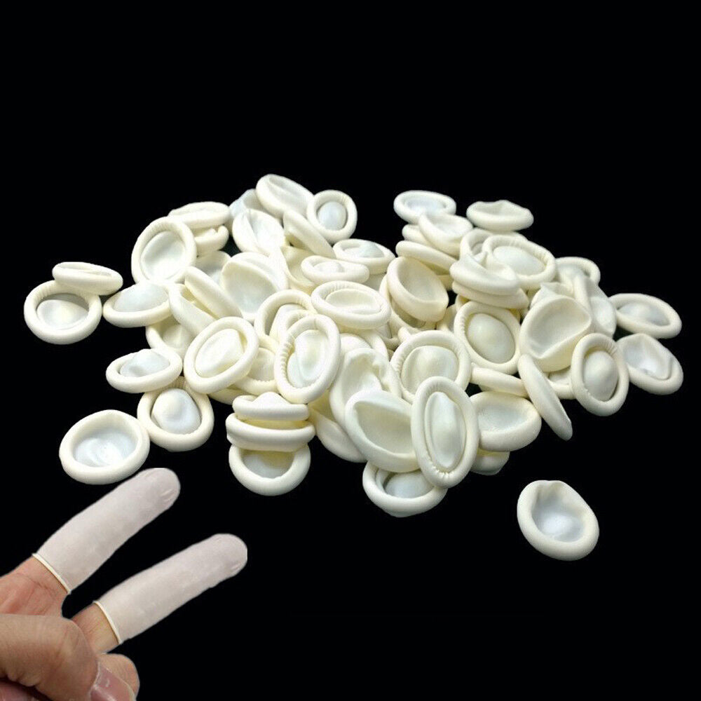 Fingertip Protective Rubber Gloves Finger Cots Protector Gloves Finger Cover