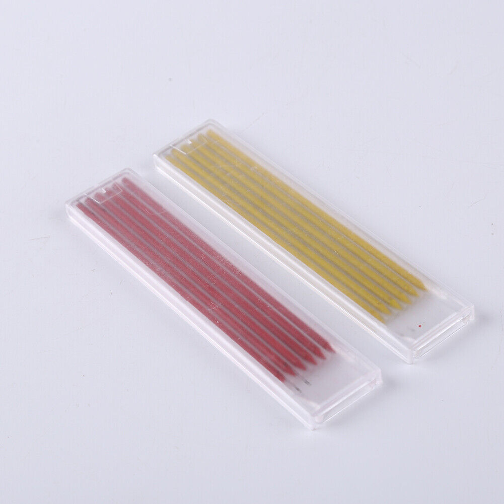 2pcs Carpenter Long Nose Pencil Set with 30 Refill Woodworking Marker Pens
