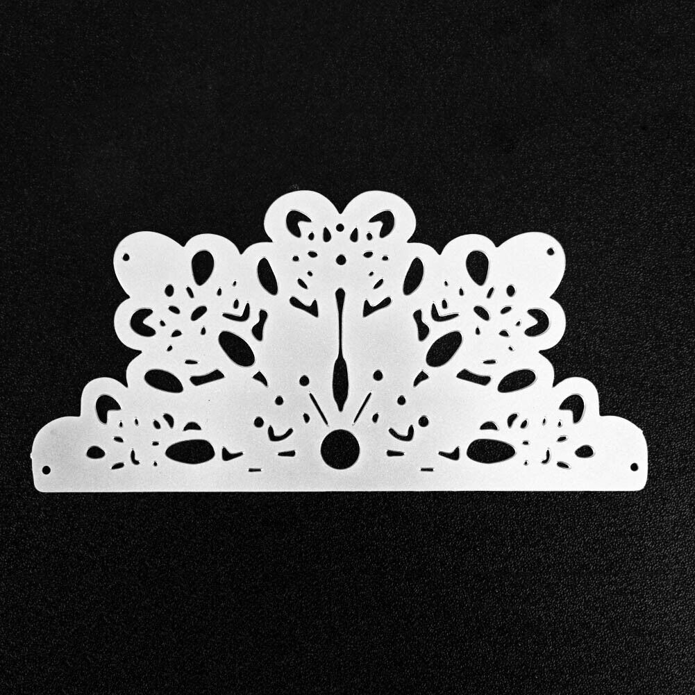 1pc Carbon Steel Semicircle Flower Cutting Dies Stencils For DIY Album Card