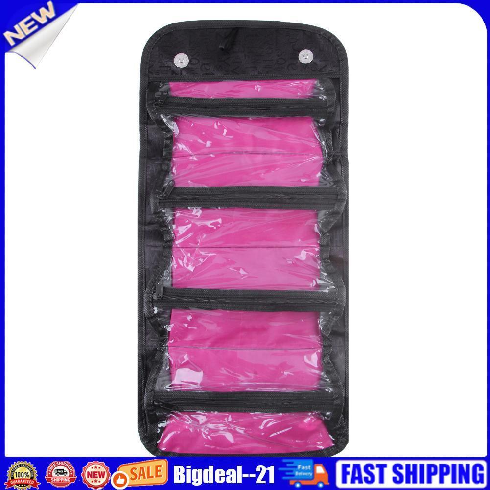Folding Multi-Use Cosmetics Bag Big Capacity Storage Makeup Bag Organizer