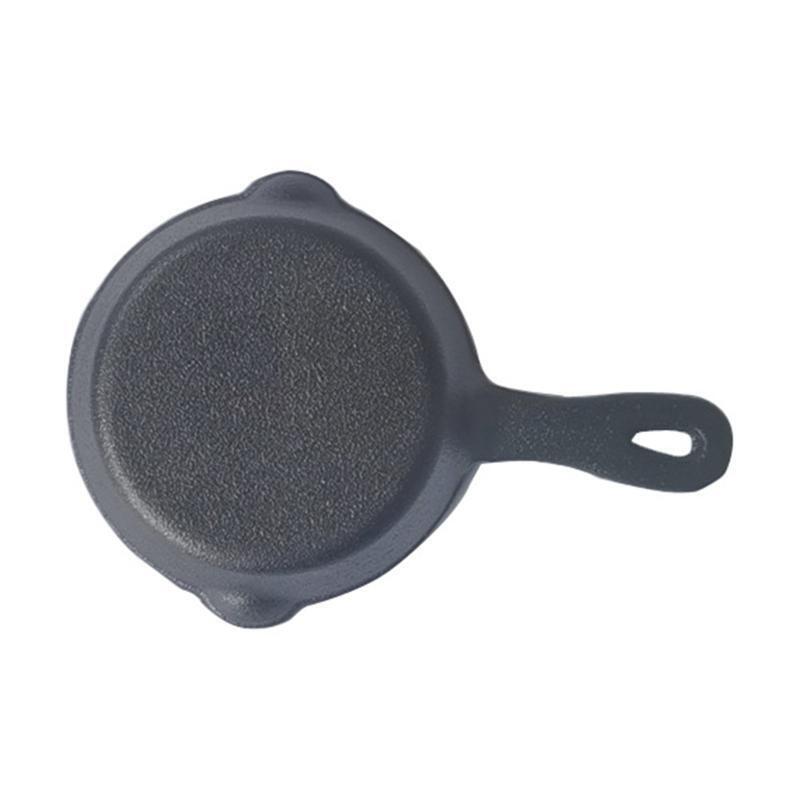 8.5CM Cast Iron Material Frying Pan Non-stick Cookware Fried Steak Pot Saucepans