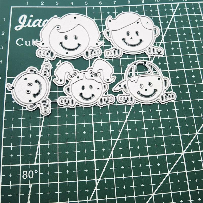 Family Metal Cutting Dies Stencil DIY Scrapbook Album Paper Card Template Mold